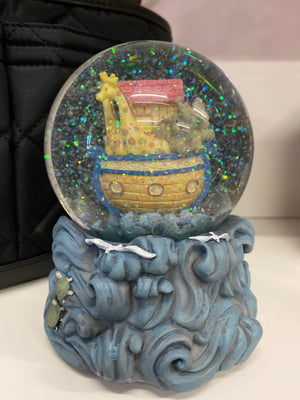 Noah’s Arc Snow Globe & Music Carousel