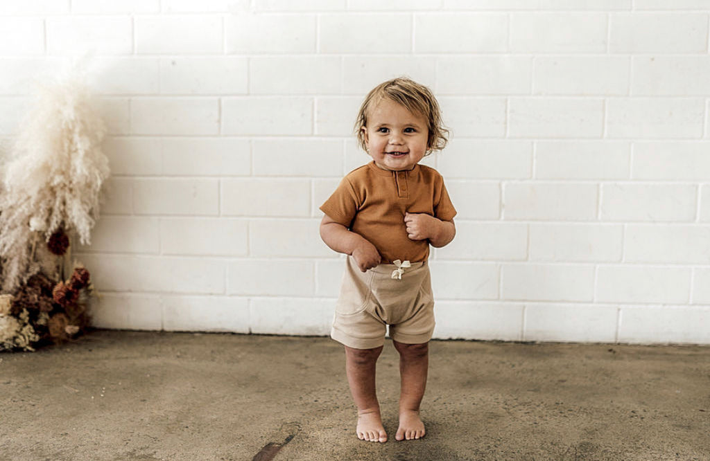 Chestnut Short Sleeve Bodysuit