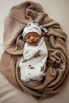 Fox | Snuggle Swaddle & Beanie Set
