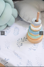 Wild Fern Fitted Cot Sheet