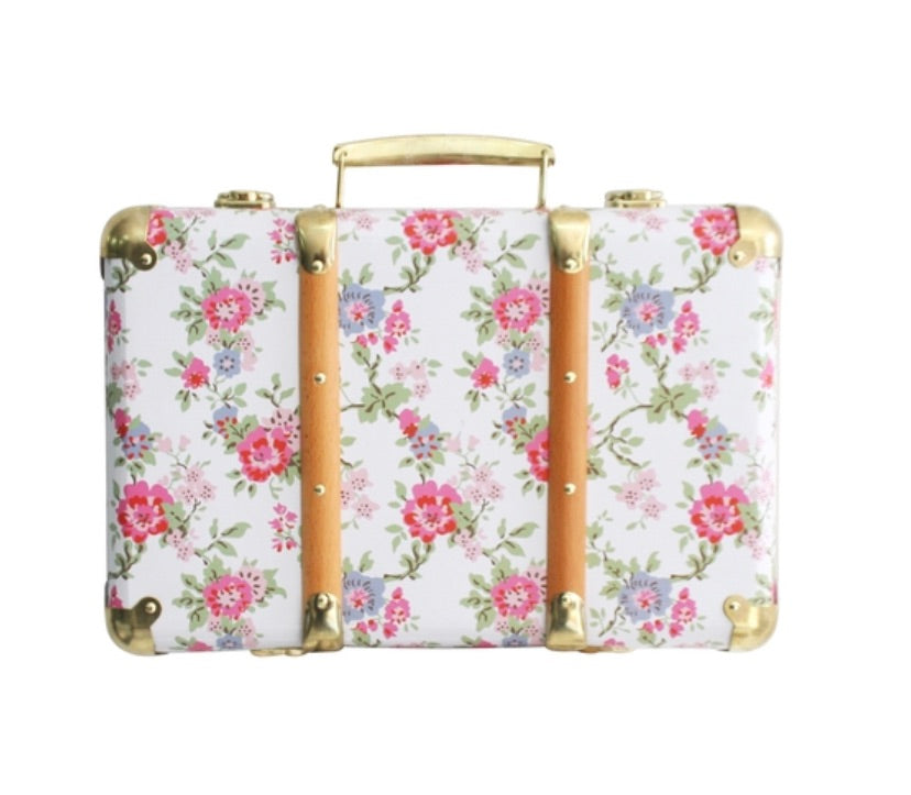 Vintage Carry Case - Cottage Rose