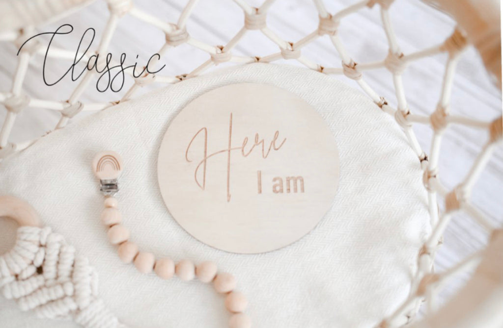 SINGLE ANNOUNCEMENT DISC - Here I am