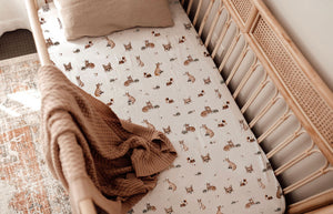 Fox | Fitted Cot Sheet