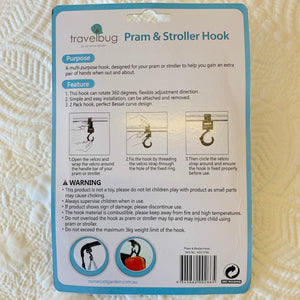 Pram and Stroller Hooks