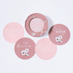 Daisy & Musk Pink Milestone Cards