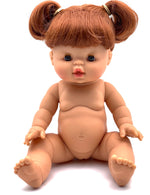 PAOLA REINA GORDIS – REDHEAD DOLL WITH PIGTAILS 34 CM-SUMMER