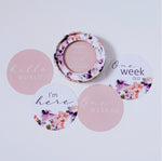 Blushing Beauty & Musk Pink Milestone Cards