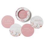 Camille & Jewel Pink Reversible Milestone Cards