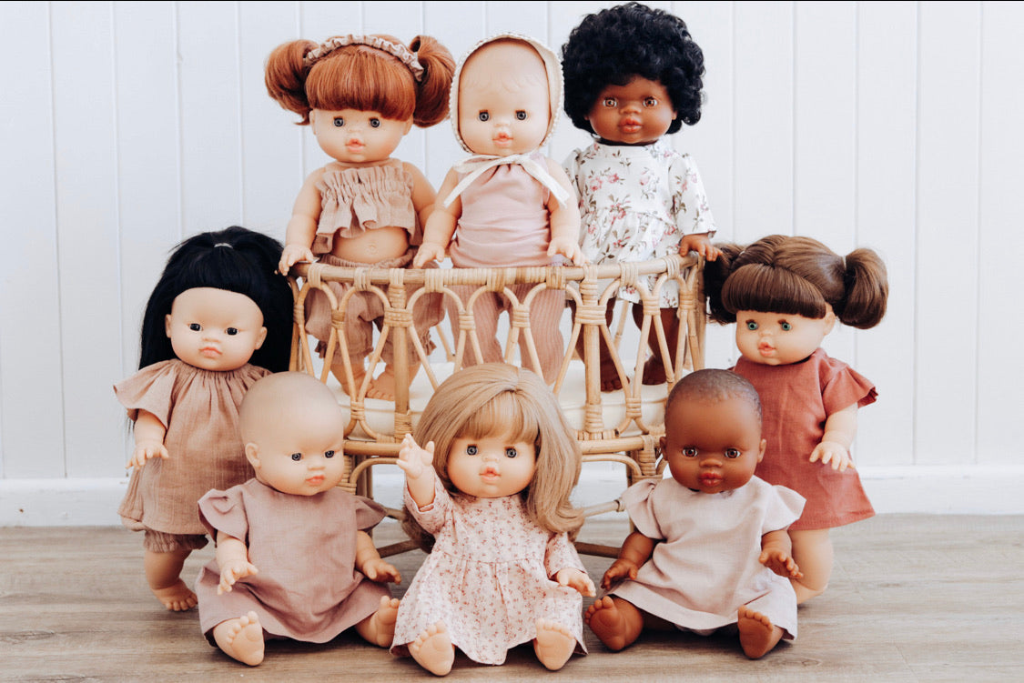 PAOLA REINA GORDIS AFRICAN DOLL WITH SHORT HAIR 34 CM-FAITH