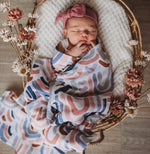 Organic Swaddle - Rainbow Baby