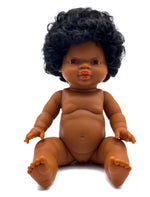 PAOLA REINA GORDIS AFRICAN DOLL WITH SHORT HAIR 34 CM-FAITH