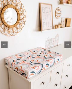 Rainbow Baby Fitted Bassinet Sheet