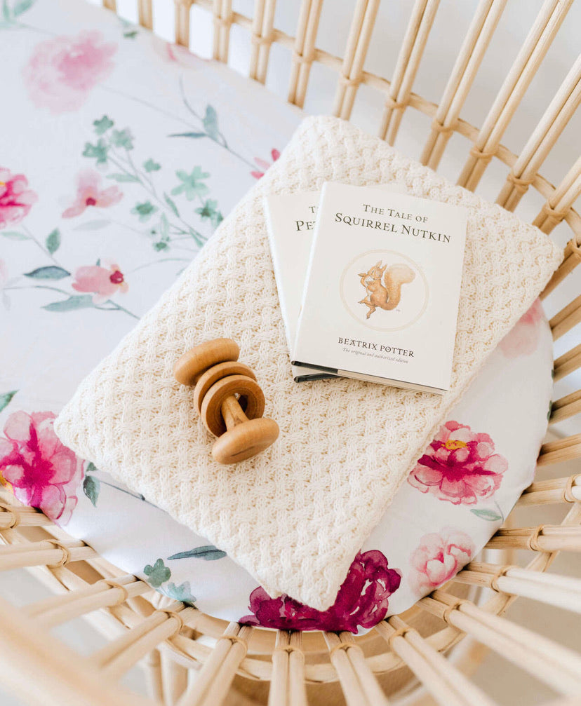 Fitted Bassinet Sheet - Wanderlust