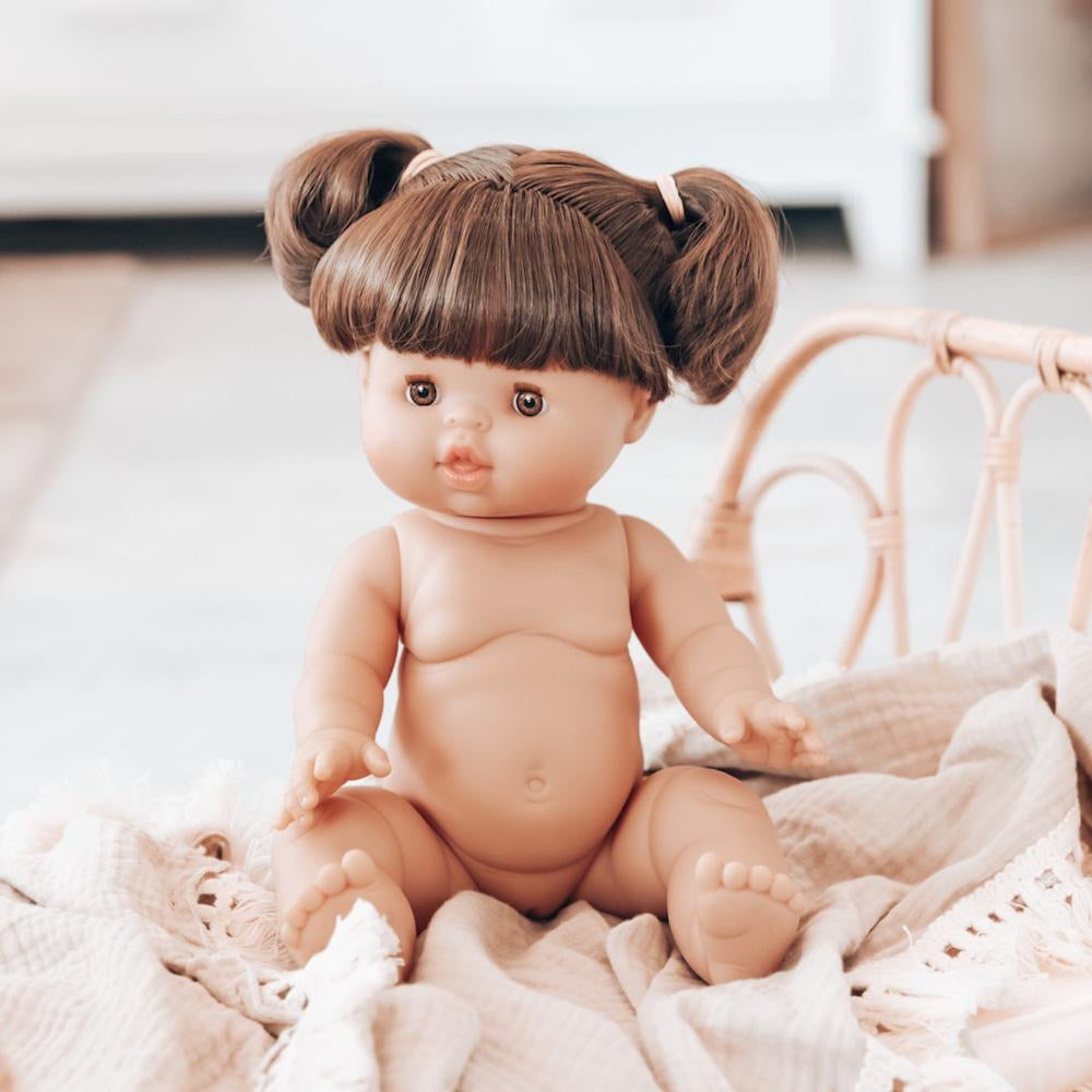 PAOLA REINA GORDIS - JENNIFER - BRUNETTE DOLL WITH BROWN EYES 34 CM