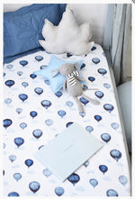 Fitted Cot Sheet - Cloud Chaser