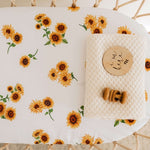 Sunflower Fitted Bassinet/Change table Sheet