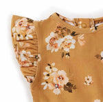 Golden Flower Organic Dress Certified Organic Cotton