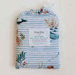 Whale | Bassinet Sheet / Change Pad Cover