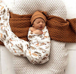 Dino Organic Muslin Wrap GOTS Organic Cotton