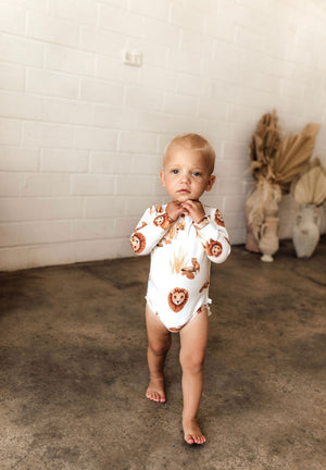 Lion Long Sleeve Bodysuit