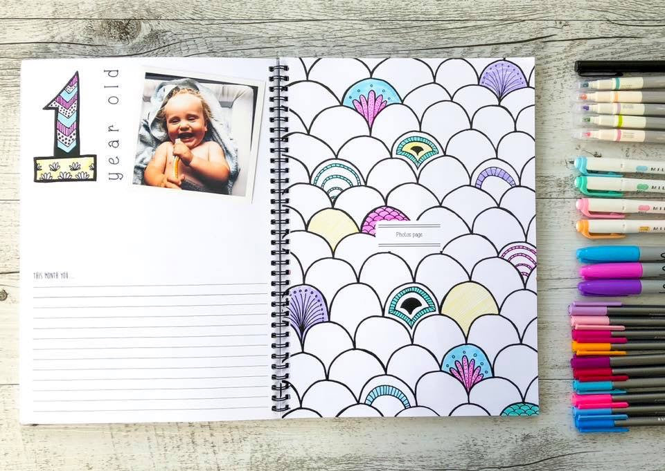 Monochrome Baby Book