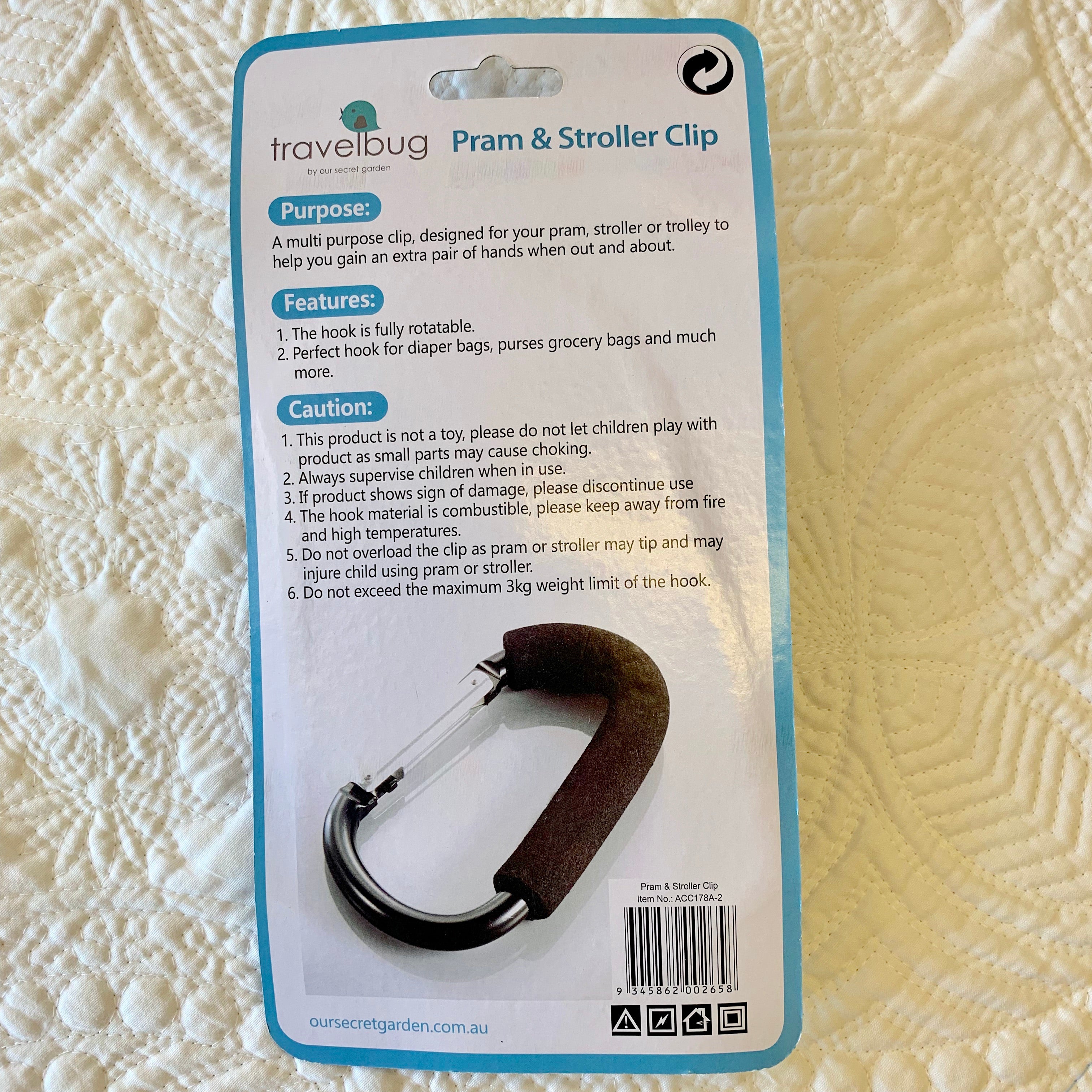 Pram & Stroller Clip