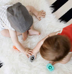 The Pop & Go Pacifier - Oh Happy Grey