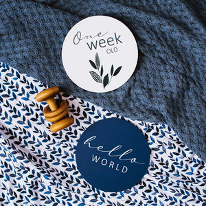 Nightshade | Baby Jersey Wrap & Beanie Set
