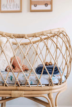 Whale | Bassinet Sheet / Change Pad Cover