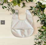 Waterproof Snuggle Bib - Dove