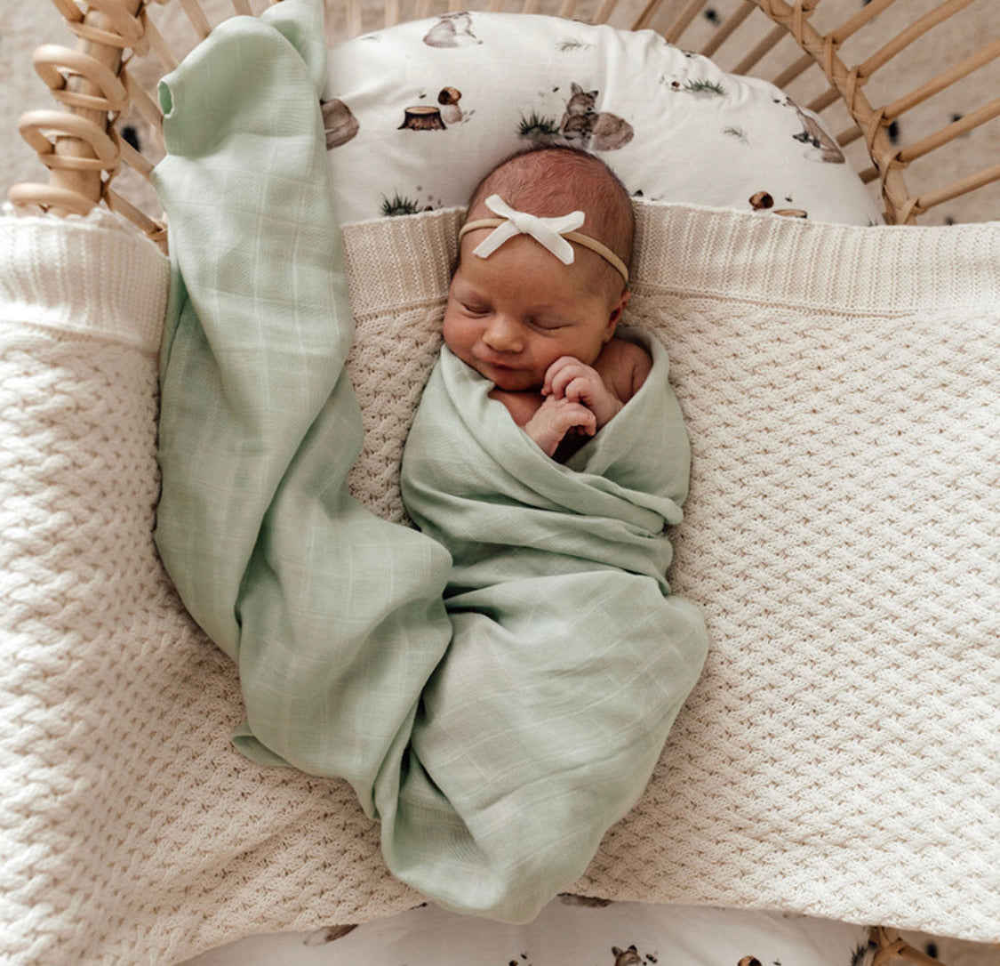 Honeydew | Organic Muslin Wrap