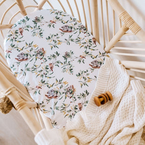 Eucalypt | Fitted Bassinet Sheet