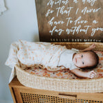 Chai Leaves Bamboo Swaddle