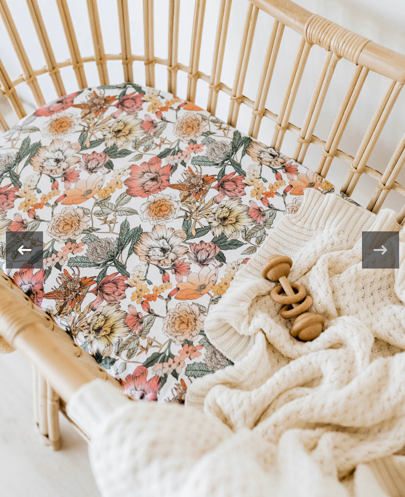 Diamond Knit Baby Blanket | Cream