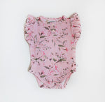 Pink Wattle Short Sleeve Bodysuit